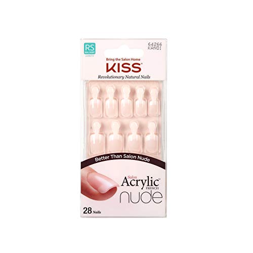 KISS Salon Acrylic Nude French Nails (Breathtaking) for Nail Artists and Bead Lovers at Home
| KISS Salon Acrylic Nude