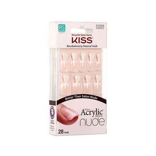 KISS Salon Acrylic Nude French Nails (Breathtaking) - Perfect for Holiday Parties and Bridal Showcases
| KISS Salon Acr